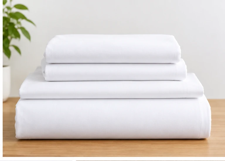 white-organic-cotton-bedsheet-folded